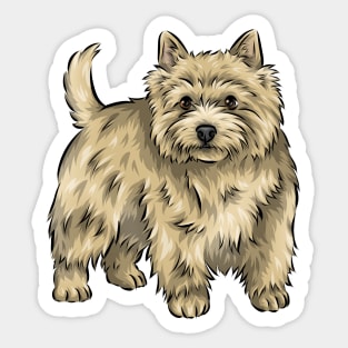 Cute Norwich Terrier Dog Sticker